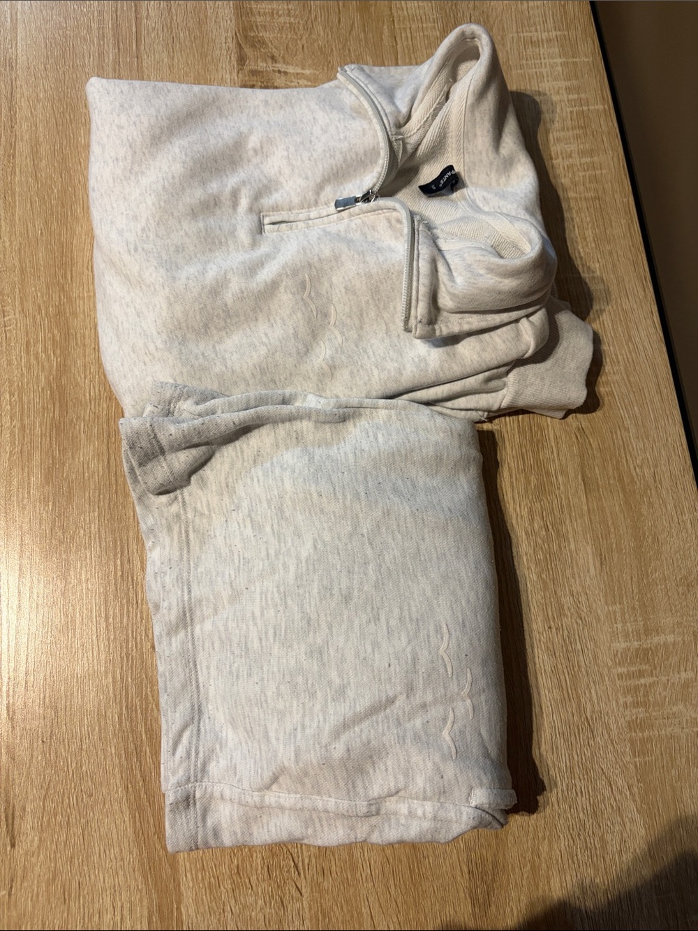 Women’s  Cozy Sweat Set - Light Heather Gray